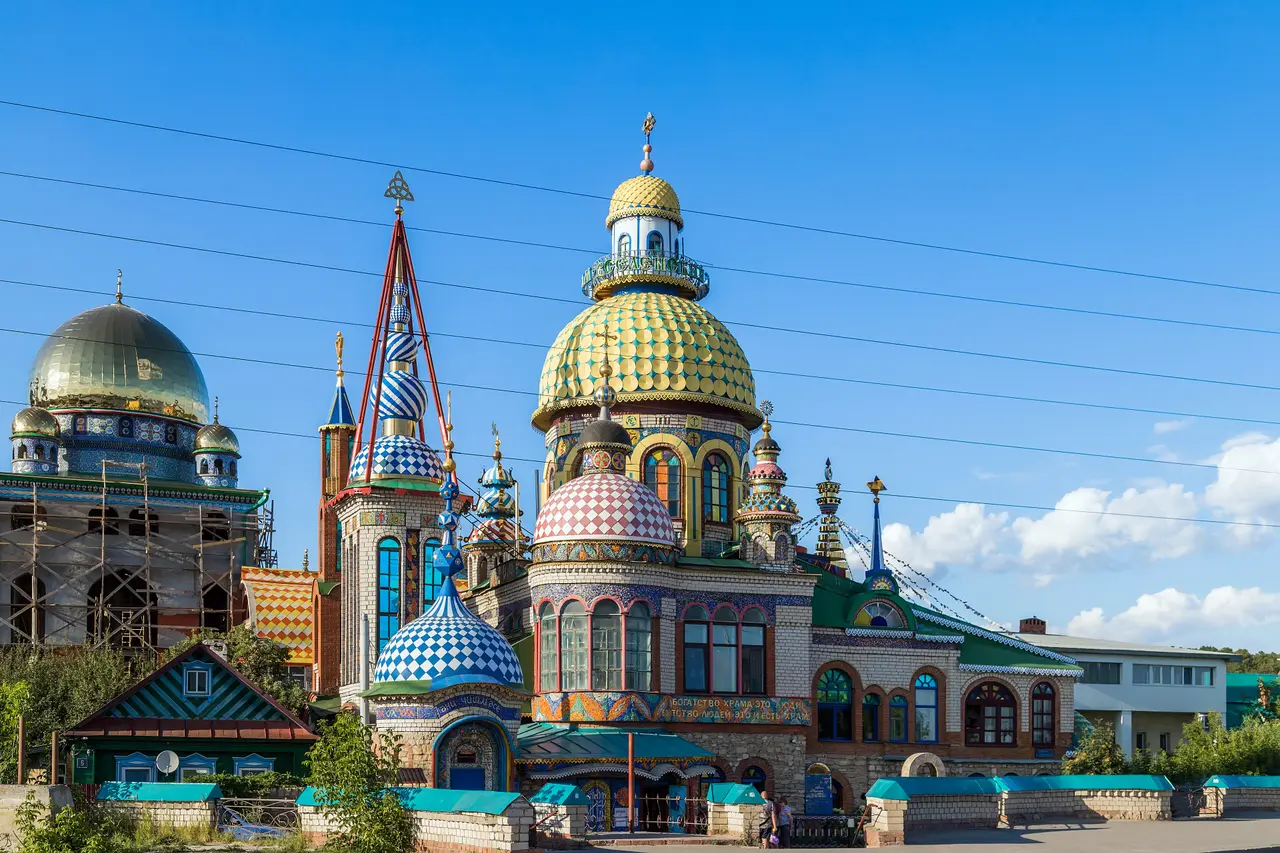 Свияжск + Раифа + Храм всех религий